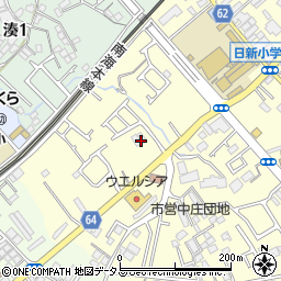 桜珈琲 泉佐野店周辺の地図