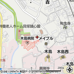大阪府貝塚市森862周辺の地図