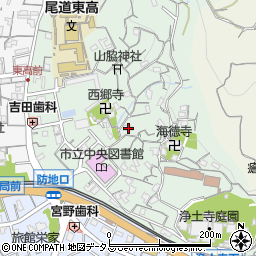 広島県尾道市東久保町9-11周辺の地図
