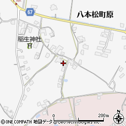 広島県東広島市八本松町原7121周辺の地図