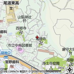 広島県尾道市東久保町9-40周辺の地図