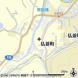 大阪府和泉市仏並町1085周辺の地図