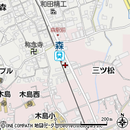 大阪府貝塚市森893周辺の地図