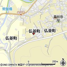 大阪府和泉市仏並町1064周辺の地図