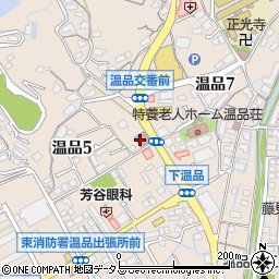 広島市東区温品出張所周辺の地図