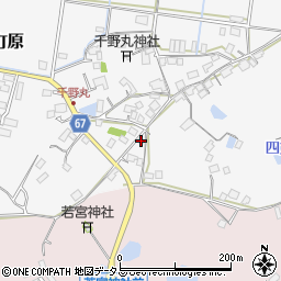 広島県東広島市八本松町原7622周辺の地図