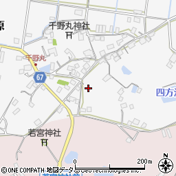 広島県東広島市八本松町原7628周辺の地図