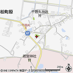 広島県東広島市八本松町原11620周辺の地図