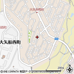 大阪府河内長野市大矢船南町22周辺の地図