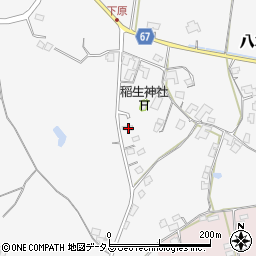 広島県東広島市八本松町原1566周辺の地図