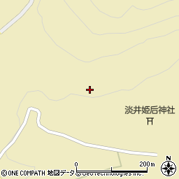 東京都新島村若郷坂ノ木山周辺の地図