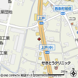 丸亀製麺広島西条店周辺の地図