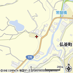 大阪府和泉市仏並町533周辺の地図