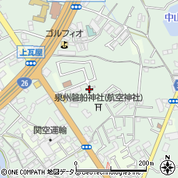 大三ミート産業株式会社　熊取駅西店周辺の地図