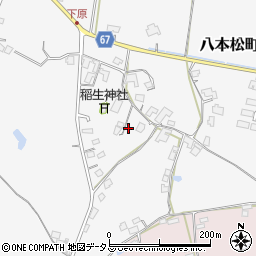 広島県東広島市八本松町原7060周辺の地図