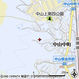 広島県広島市東区中山中町周辺の地図