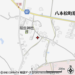 広島県東広島市八本松町原7126周辺の地図