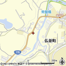 大阪府和泉市仏並町557周辺の地図