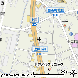 韓丼西条店周辺の地図