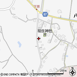 広島県東広島市八本松町原11558周辺の地図
