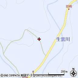 山口県山口市阿東生雲西分631周辺の地図