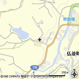 大阪府和泉市仏並町534周辺の地図