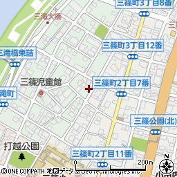 鯉城倉庫株式会社周辺の地図