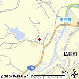 大阪府和泉市仏並町535周辺の地図