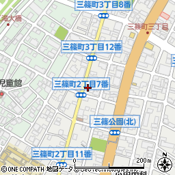 ほっかほっか亭　三篠店周辺の地図