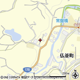 大阪府和泉市仏並町539周辺の地図