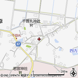 広島県東広島市八本松町原7304周辺の地図