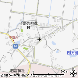 広島県東広島市八本松町原7305周辺の地図