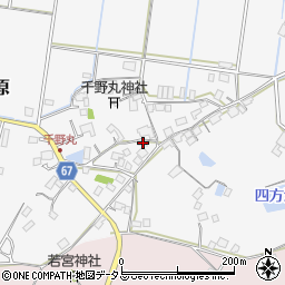 広島県東広島市八本松町原7307周辺の地図