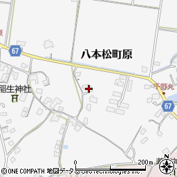 広島県東広島市八本松町原7140周辺の地図
