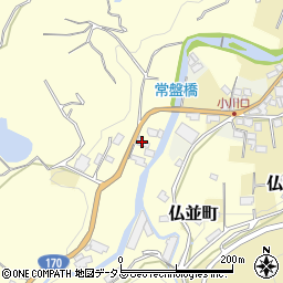 大阪府和泉市仏並町554周辺の地図