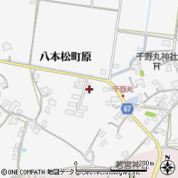 広島県東広島市八本松町原7220周辺の地図