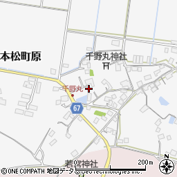 広島県東広島市八本松町原7318周辺の地図