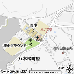 広島県東広島市八本松町原3561周辺の地図