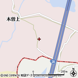 兵庫県淡路市木曽上864周辺の地図