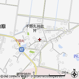 広島県東広島市八本松町原7309周辺の地図