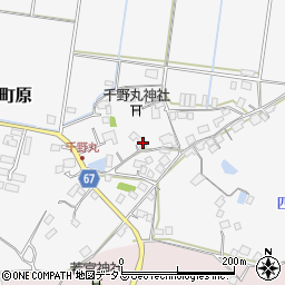 広島県東広島市八本松町原7312周辺の地図