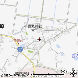 広島県東広島市八本松町原7306周辺の地図