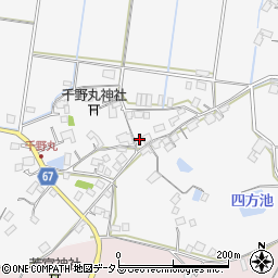 広島県東広島市八本松町原7456周辺の地図