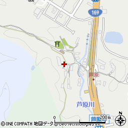 奈良県吉野郡大淀町芦原周辺の地図