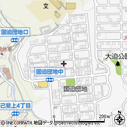 広島県広島市西区己斐大迫2丁目周辺の地図