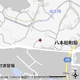 広島県東広島市八本松町原10502周辺の地図