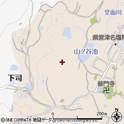 兵庫県淡路市塩尾周辺の地図