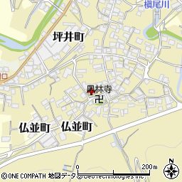 坪井町民会館周辺の地図