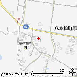 広島県東広島市八本松町原7049周辺の地図