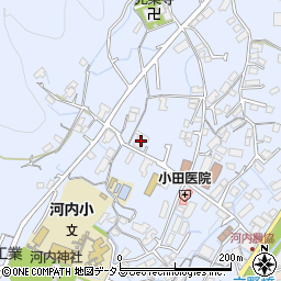 広島市農業協同組合河内支店倉庫周辺の地図